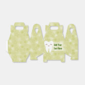 可愛い歯オン緑 – カスタムパーティーの好意ボックス フェイバーボックス (折り畳みなし)