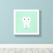 可愛い歯医者ウォールアート歯科医師歯科歯科歯科歯科歯科歯科医術 キャンバスプリント (インサイチュ (ウッドフロア))