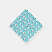 可愛い歯型 スタンダードカクテルナプキン (角)