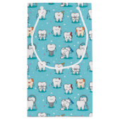 可愛い歯型 スモールペーパーバッグ (裏面)