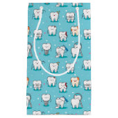 可愛い歯型 スモールペーパーバッグ (正面)