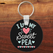 可愛い母の日が大好き キーホルダー (正面)