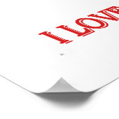 可愛い母の詩はあなたを愛している ポスター (角)