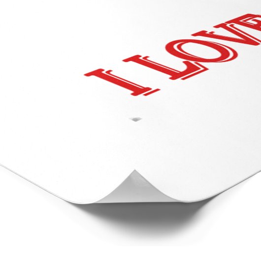 可愛い母の詩はあなたを愛している ポスター (角)