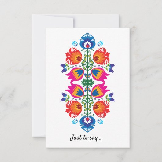 可愛い民話って… サンキューカード (正面)