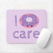 可愛い気にかわいいドーナツプおもしろいンのユーモアを出す マウスパッド (マウス)