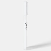 可愛い水彩パピロン白黒ドッグ顔 Case-Mate iPhoneケース (裏面 / 右)