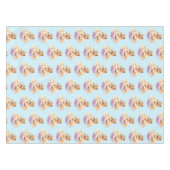 可愛い水彩母獅子可愛い柄 テーブルクロス (正面(横))