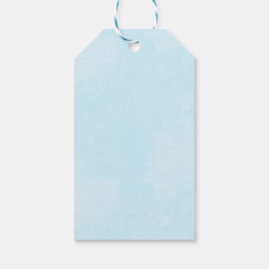 可愛い水彩母獅子&かわいい子ありがとう ギフトタグ (裏面)