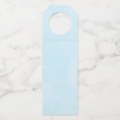 可愛い水彩母獅子&かわいい子ありがとう ボトルネックタグ (裏面)