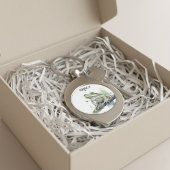 可愛い水色の木のカエルカスタム、 キーホルダー