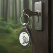 可愛い水色の木のカエルカスタム、 キーホルダー