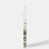 可愛い水色の茶色と白いビーグルの子犬 Case-Mate iPhoneケース (裏面 / 左)