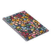 可愛い流エレガントれのシームレスな装飾模様 ノートブック (右側)