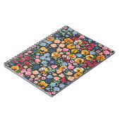 可愛い流エレガントれのシームレスな装飾模様 ノートブック (左側)