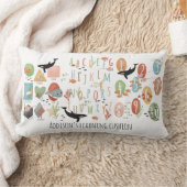 可愛い海学初期の教育ABCキッズ ランバークッション (ブランケット)