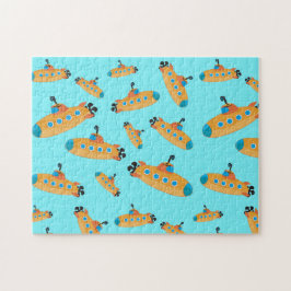 可愛い海底模様 ジグソーパズル