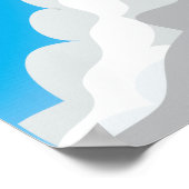 可愛い漫画おもちゃロケット！ ポスター (角)