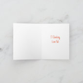 可愛い漫画のシックBFFガレおもしろいンティンのカード カード (内部)