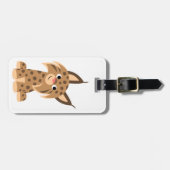 可愛い漫画のパンキッシュLynxラゲッジタグ ラゲッジタグ (正面横)