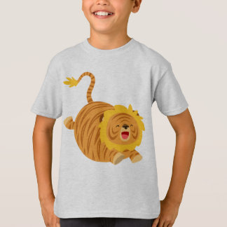 可愛い漫画の弾みリガー子供Tシャツ Tシャツ
