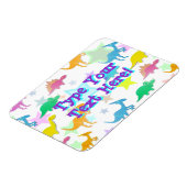 可愛い漫画の恐竜のパターン磁石 マグネット (左側)