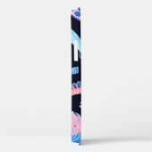 可愛い漫画の恐竜のパターン。 Case-Mate iPhoneケース (裏面 / 右)