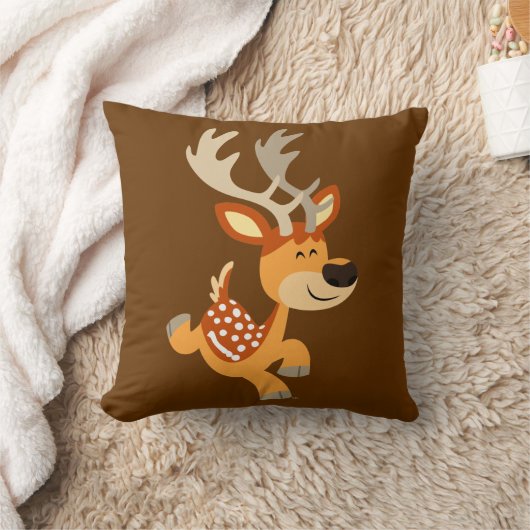 可愛い漫画ギャンボリングファウレイディアピロー クッション (ブランケット)