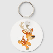 可愛い漫画ギャンボリングファーブルディアキーチェーン キーホルダー (正面)