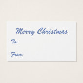 可愛い漫画クリスマスエンジェルハローと喜びバナー (裏面)