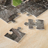 可愛い漫画ネッシー・ロック・ネス・モンスタースコットランド ジグソーパズル (側面)