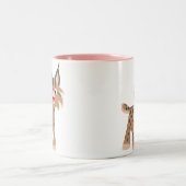 可愛い漫画ハッピーリンクス・マグ ツートーンマグカップ (中央)