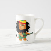 可愛い漫画ライオンのジオンボーン中国マグ ボーンチャイナマグカップ (右)