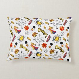 可愛い漫画柄 アクセントクッション