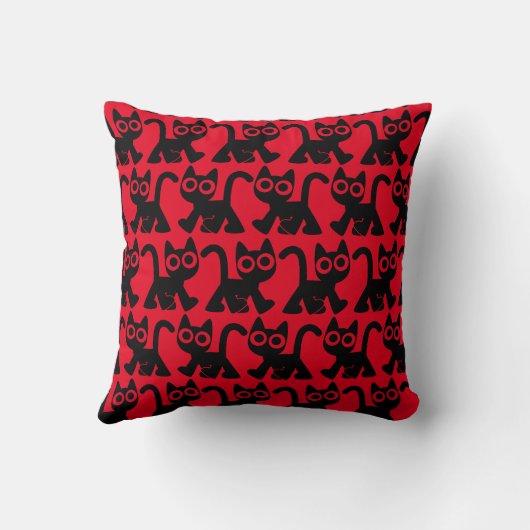 可愛い漫画猫枕 クッション (裏面)