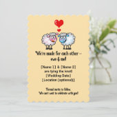 可愛い漫画結婚羊 セーブザデート (スタンド正面)