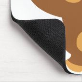 可愛い漫画「グッドヴィーブ」ベアマウスパッド マウスパッド (コーナー)