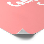 可愛い漫画 – 大豆お豆腐 ポスター (角)