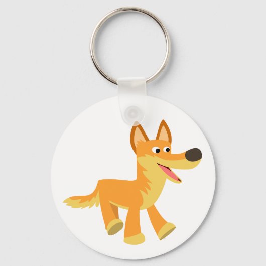 可愛い漫画Dingoキーチェーン キーホルダー (正面)