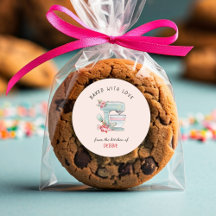 可愛い焼いたラブベーカー