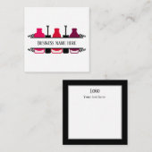 可愛い爪、 ネイルテック任意の目的ノートカード ノートカード (正面/裏面)