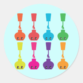 可愛い爪、 ネイルポーランド！ ラウンドシール