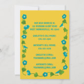 可愛い牛をテーマにした引越し住所 案内状 (裏面)