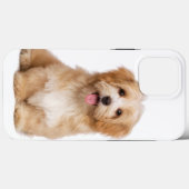 可愛い犬あなたのペットの写真 Case-Mate iPhoneケース (裏面 (横))