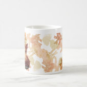 可愛い犬かぼちゃスパイスコーヒーマグ コーヒーマグカップ (中央)