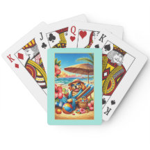 可愛い犬がビーチ