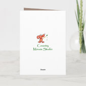 可愛い犬が好きなんだね カード (裏面)