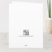 可愛い犬しずが眠っているハートのキラキラを得る カード (裏面)