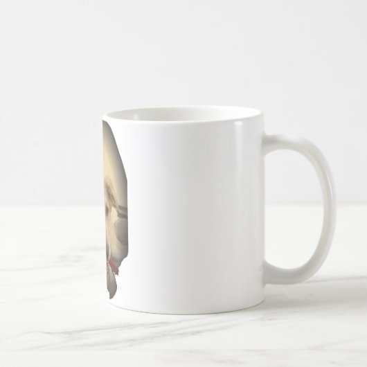 可愛い犬と子犬Mans第二最高のの友人.png コーヒーマグカップ (右)