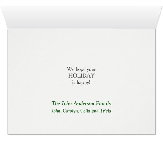 可愛い犬のクリスマス (内部横(下))